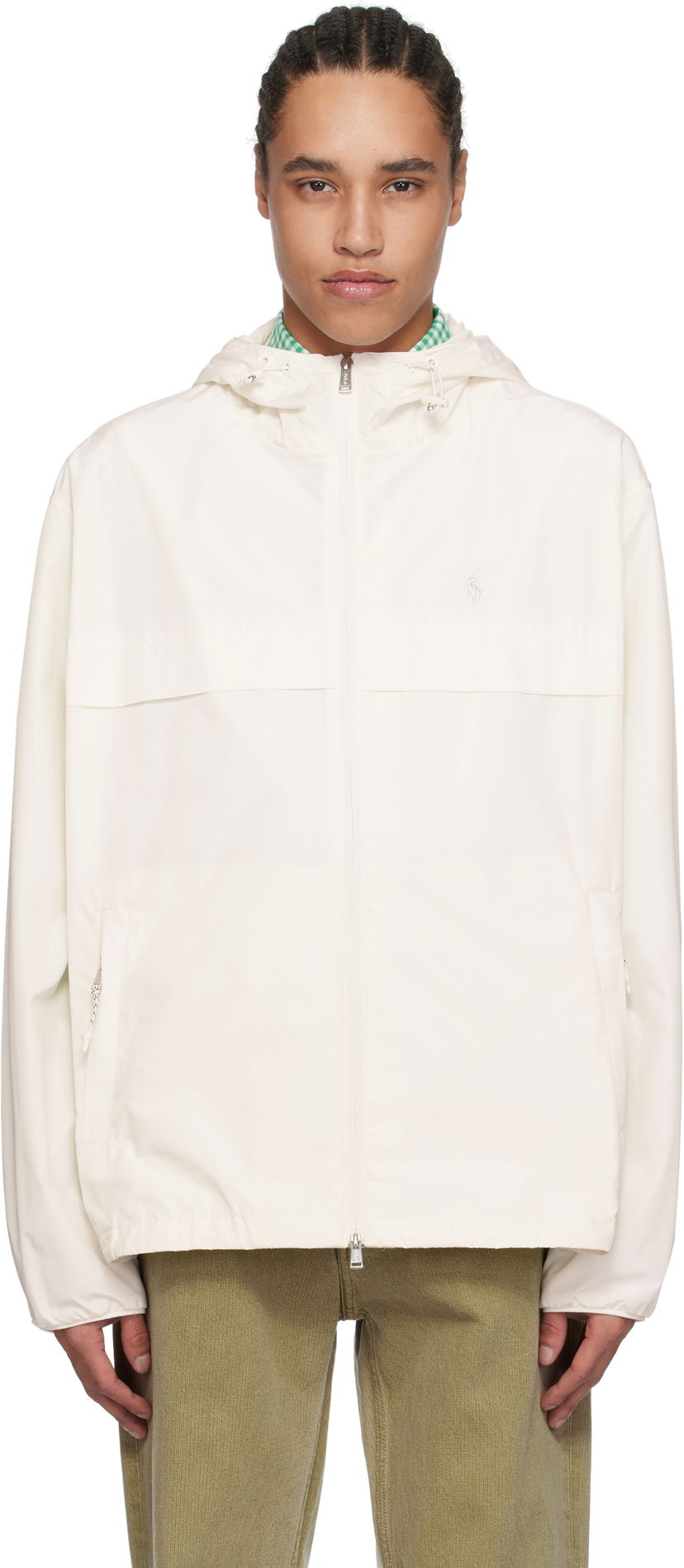 Vetrovka Polo by Ralph Lauren Ralph Lauren Eco Simplux Windbreaker Jacket Bela | 710961271004