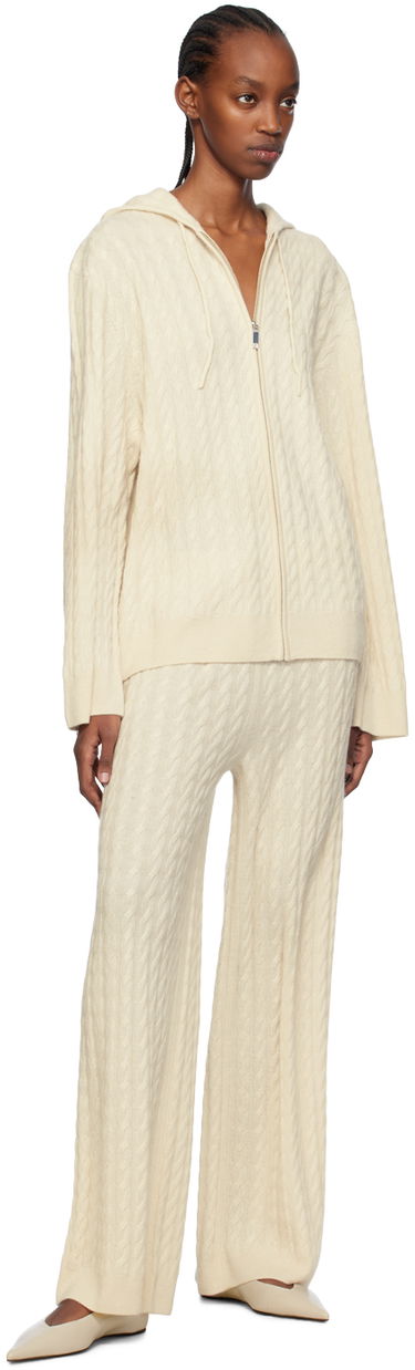 Oblačila TOTEME TOTEME Asymmetric Ballerina Flats Bež | 241-WAS990-LE0046, 4