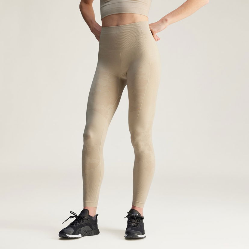 Pajkice adidas Performance adidas by Stella McCartney TrueStrength Seamless Yoga Leggings Bež | JJ1632