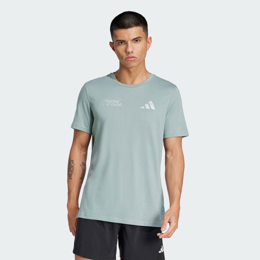 Majica adidas Performance Ultimate Metallic Graphic Tee Zelena | JI9373