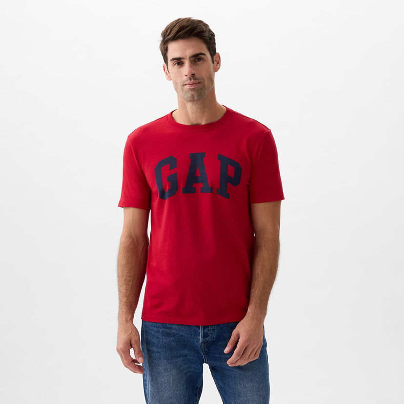 Majica GAP Basic Logo Tee Red Apple Rdeča | 856659-05