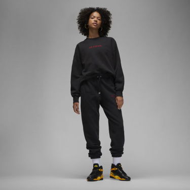 Pulover Jordan Wordmark x Crew Črna | DV6469-010, 3