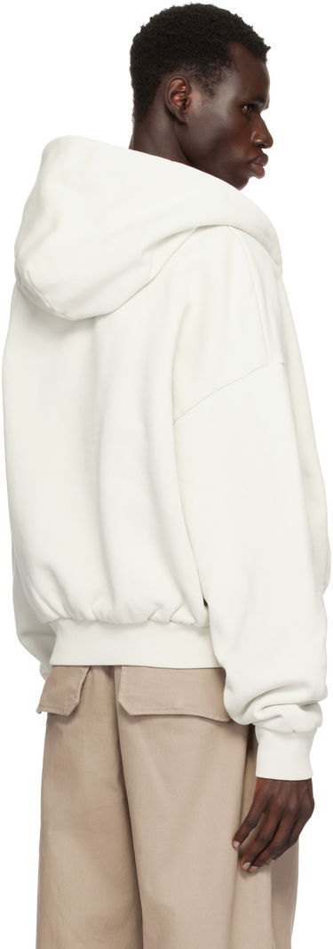 Pulover Entire Studios Entire Studios Thermal Zip-Up Hoodie Bela | ES2488RI, 2