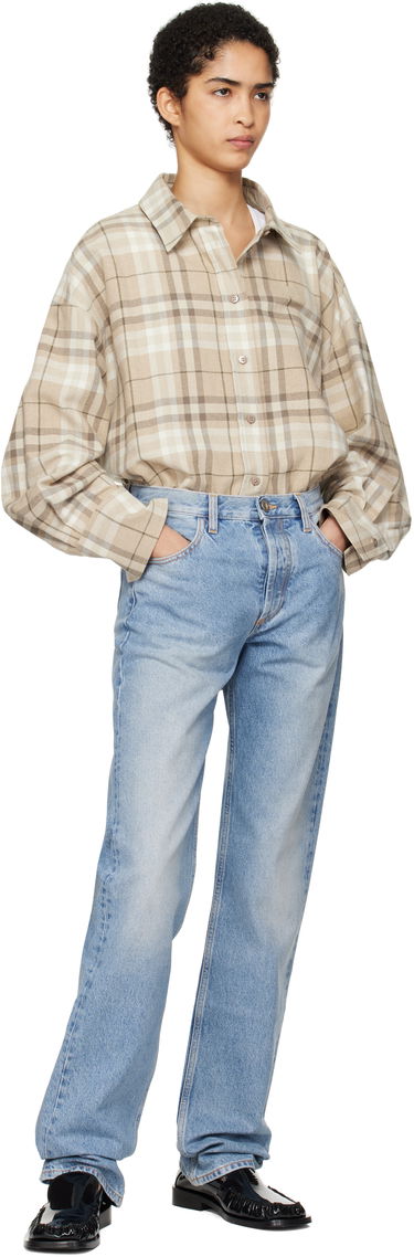 Kavbojke The Attico The Attico Long Jeans Modra | 250WCP00073 DDD085SS, 3