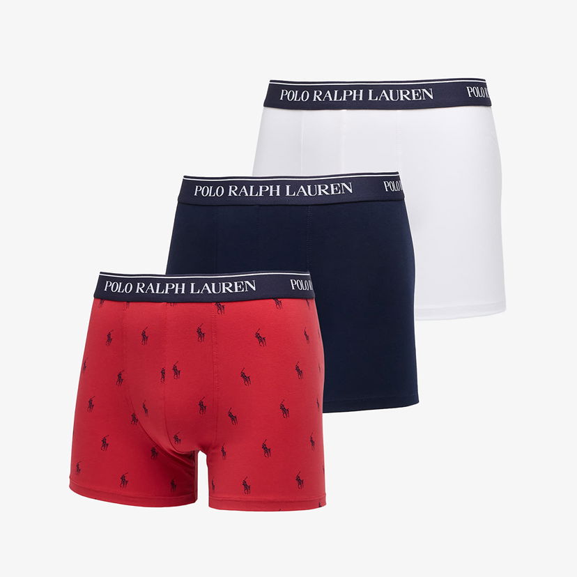 Boksarice Polo by Ralph Lauren Polo Ralph Lauren Classic Trunk (3-Pack) Bela | 714830299170