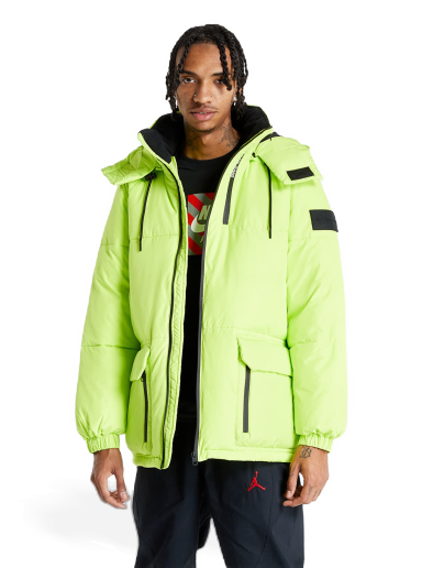 Puhovka CALVIN KLEIN Blocking Hooded Short Puffer Rumena | J30J318679 LAG