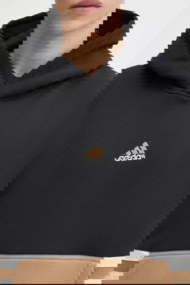 Pulover adidas Performance ARCHIVE CUTLINE Color Block Striped Hoodie Bež | JY2797, 4