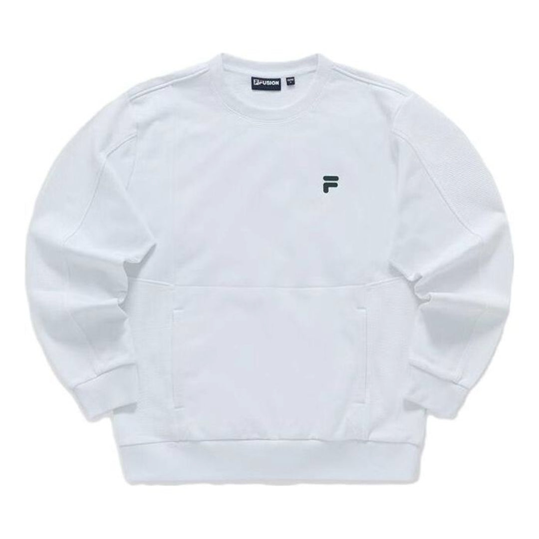 Pulover FILA Fusion Graphic Sweatshirt Bela | T11M341213F-WT, 0