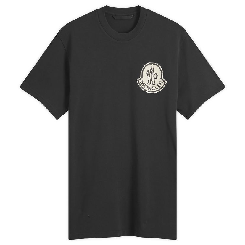 Majica Moncler Pixel Logo T-Shirt Črna | 8C000-83927-04-998
