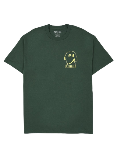 Majica Pleasures Volume Tee Zelena | P22SU047-GREEN