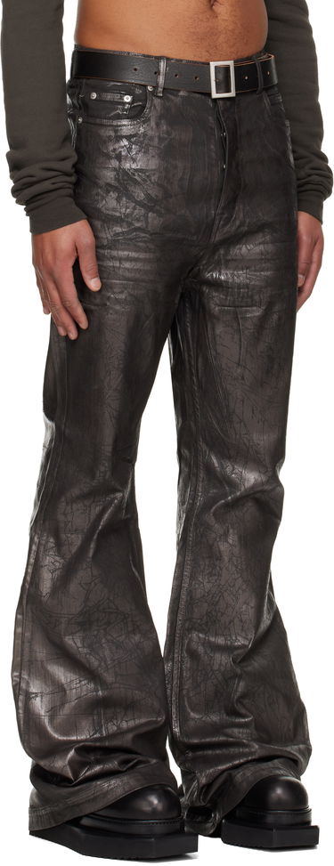 Kavbojke Rick Owens Rick Owens DRKSHDW Concordians Bolan Bootcut Jeans Kovinski | DU02E7365 SBZMC, 1