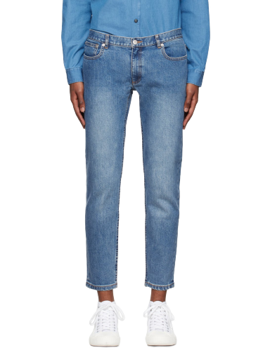 Kavbojke A.P.C. Blue Etroit Court Modra | COZZK-F09042