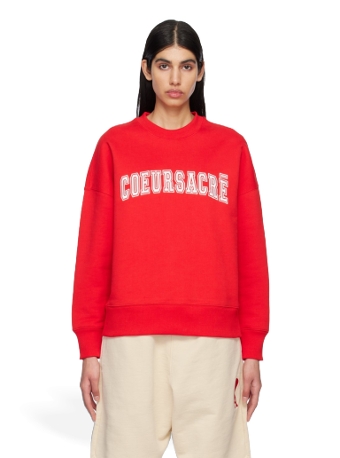 Pulover AMI Sweatshirt Rdeča | USW009.747