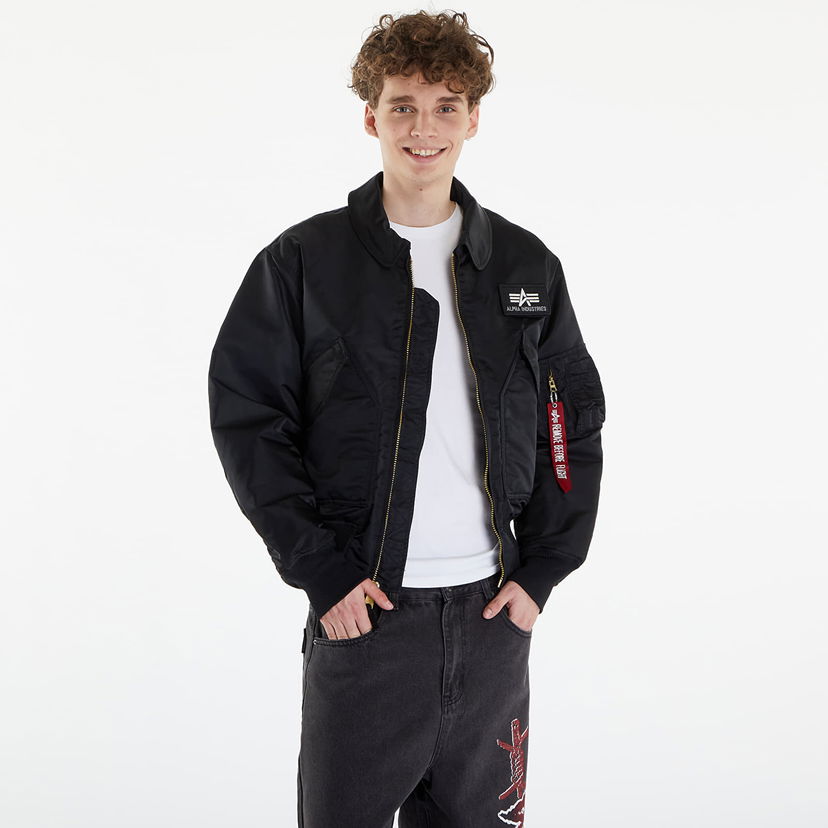Bomber jakna Alpha Industries CWU 45 Heritage Black Črna | 100102 03