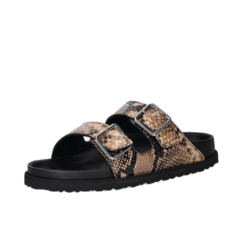 Superge in čevlji Birkenstock Birkenstock 1774 Arizona EXQ LE Double Buckle Slides Rjava | 1030003