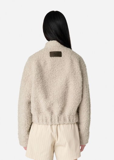 Bomber jakna AXEL ARIGATO Textured Cropped Jacket Bež | A3052001, 3