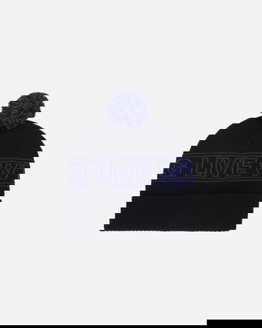 Beanie WTAPS Knit Pom-Pom Beanie with Intarsia Logo Črna | 242MADT-HT03 001, 2