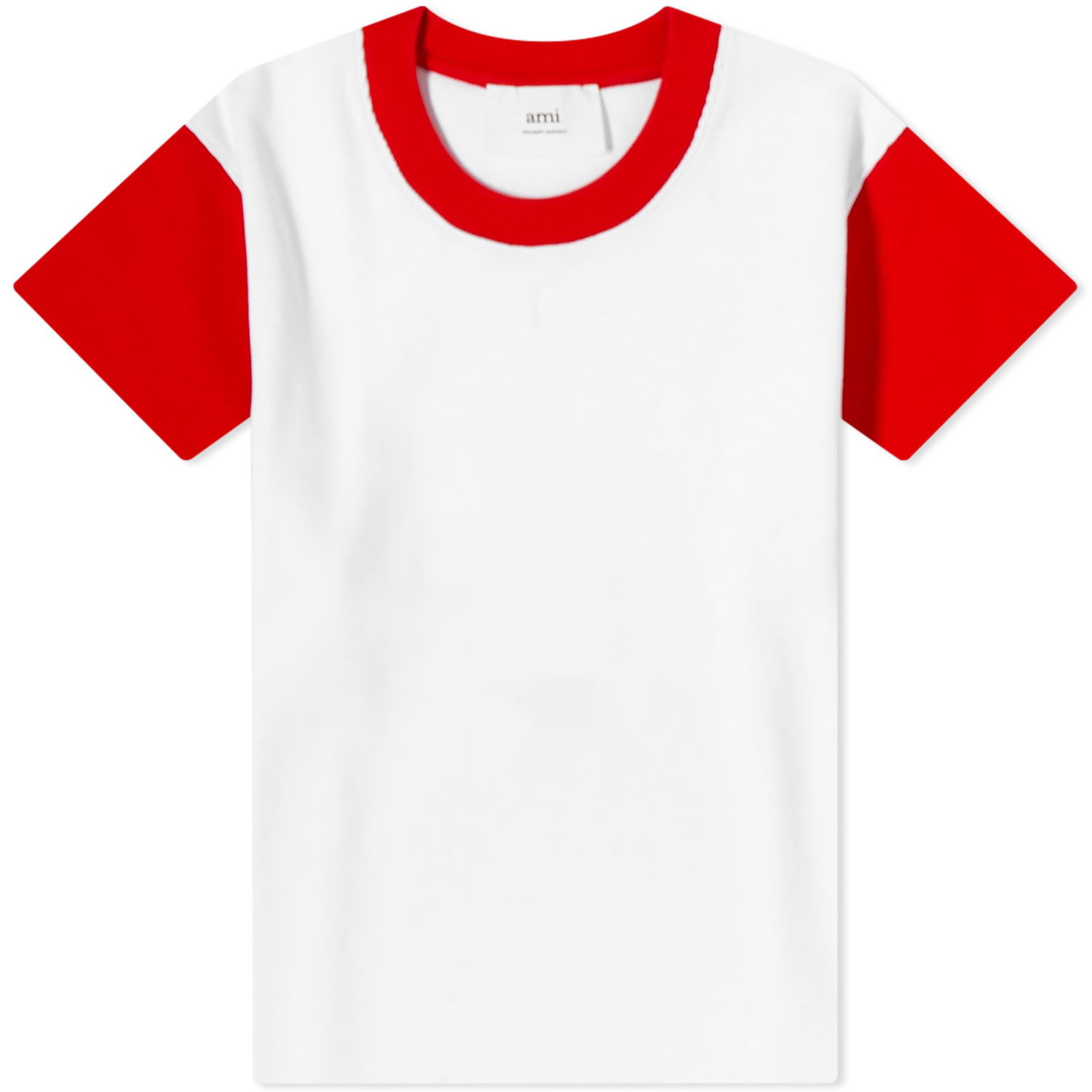 Majica AMI Bicolour ADC Tee Rdeča | UTS005-JE0010-118, 0