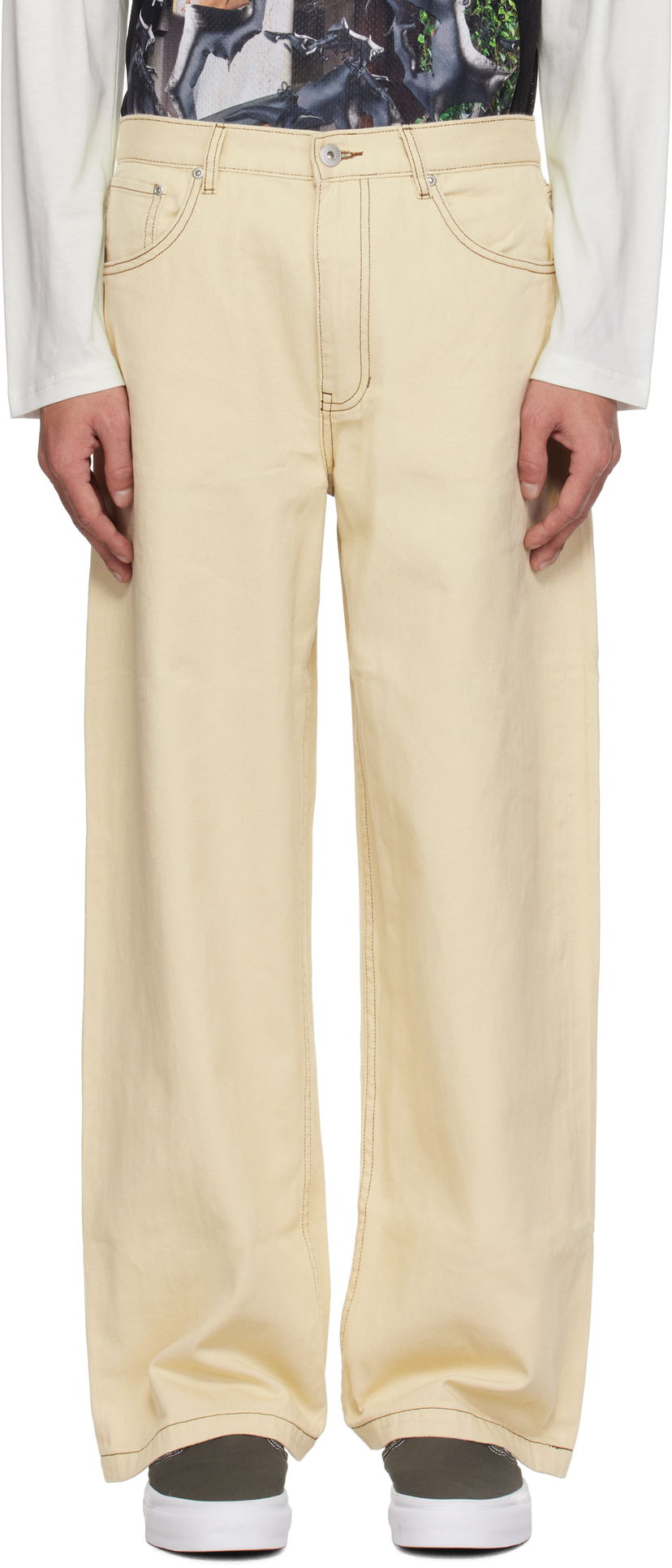 Kavbojke Perks And Mini Perks and Mini Alto Jeans Rumena | 80034