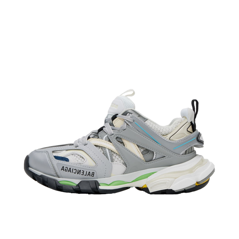 Superge in čevlji Balenciaga Track "Silver White" Siva | 542436 W3AC4