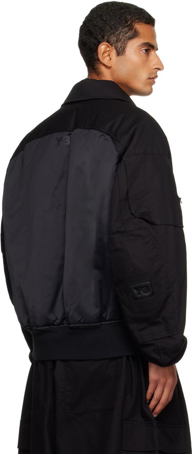 Bomber jakna Y-3 Y-3 UT Twill Bomber Jacket Črna | JY4554, 2