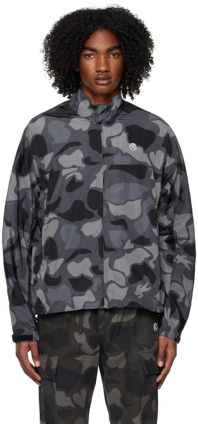 Vetrovka BILLIONAIRE BOYS CLUB Billionaire Boys Club Camo Sports Jacket Siva | B22404