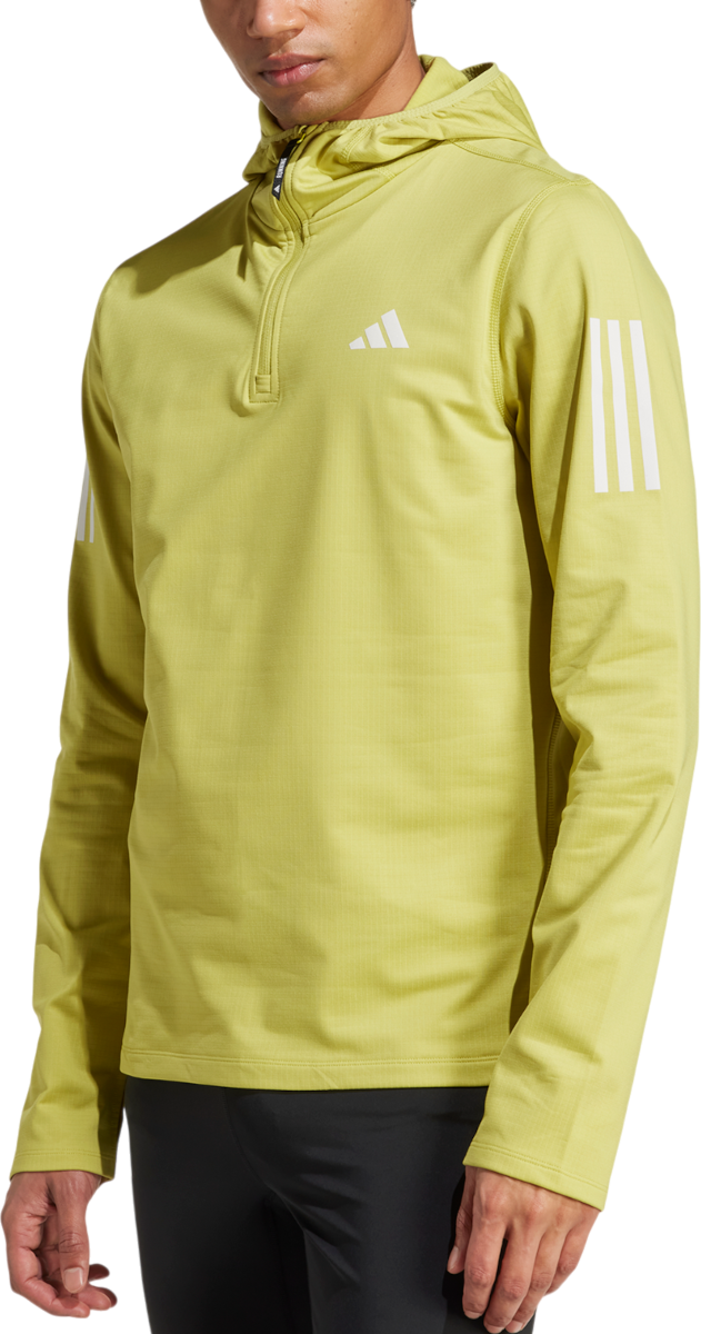 Pulover adidas Originals Own the Run Hoodie Rumena | jw9654, 0