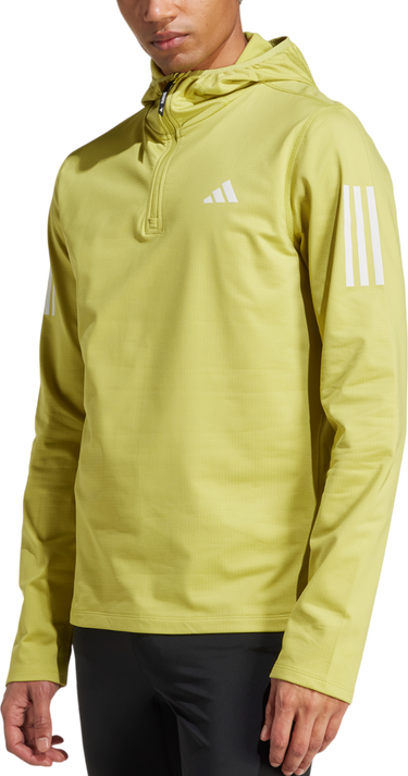 Pulover adidas Originals Own the Run Hoodie Rumena | jw9654, 0