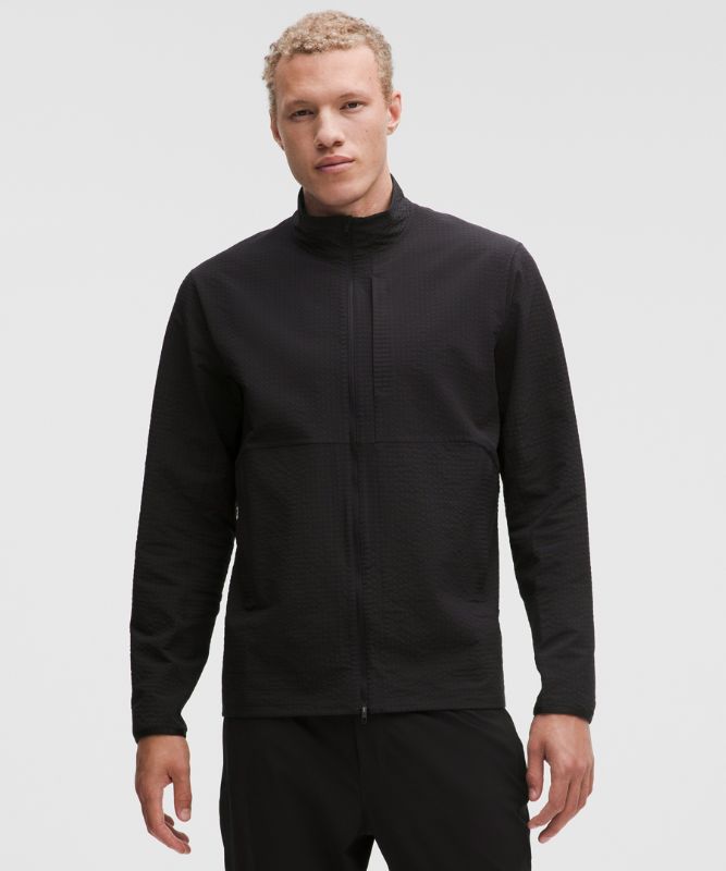 Jakna lululemon Textured Grid Full-Zip Jacket Črna | prod20005799, 0