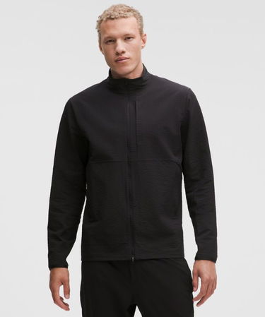 Jakna lululemon Textured Grid Full-Zip Jacket Črna | prod20005799, 0
