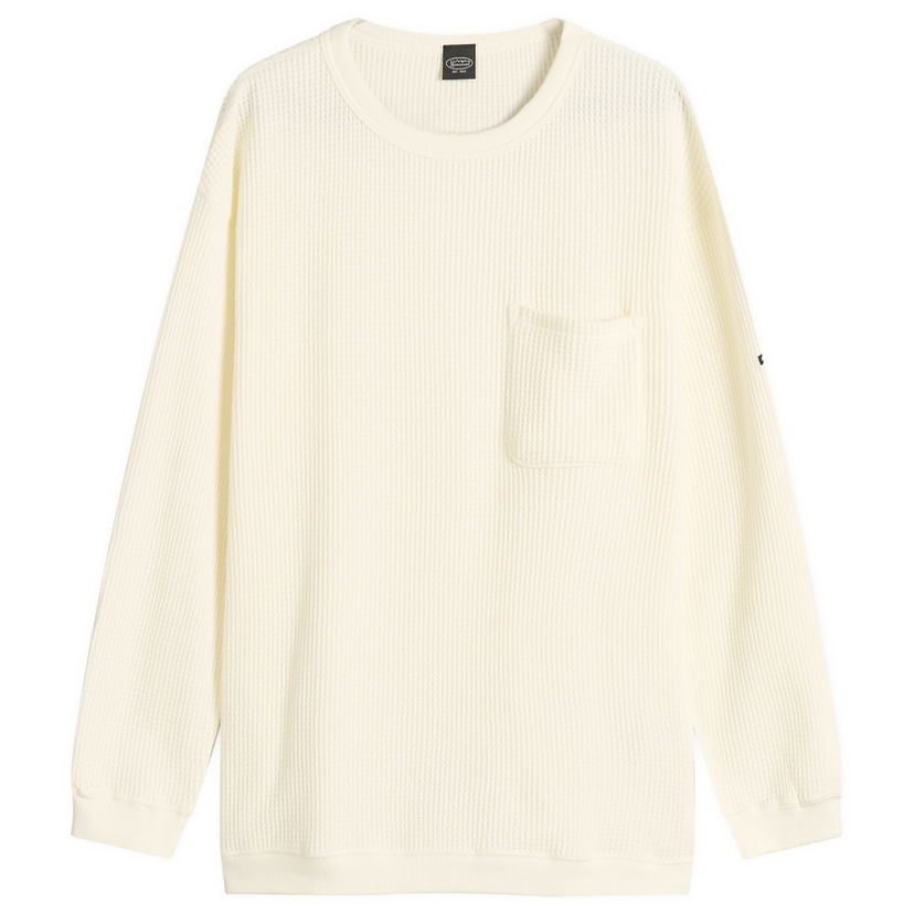 Majica Manastash Heavy Snug Thermal Long Sleeve T-Shirt, Size Small Bela | 7925230012-030