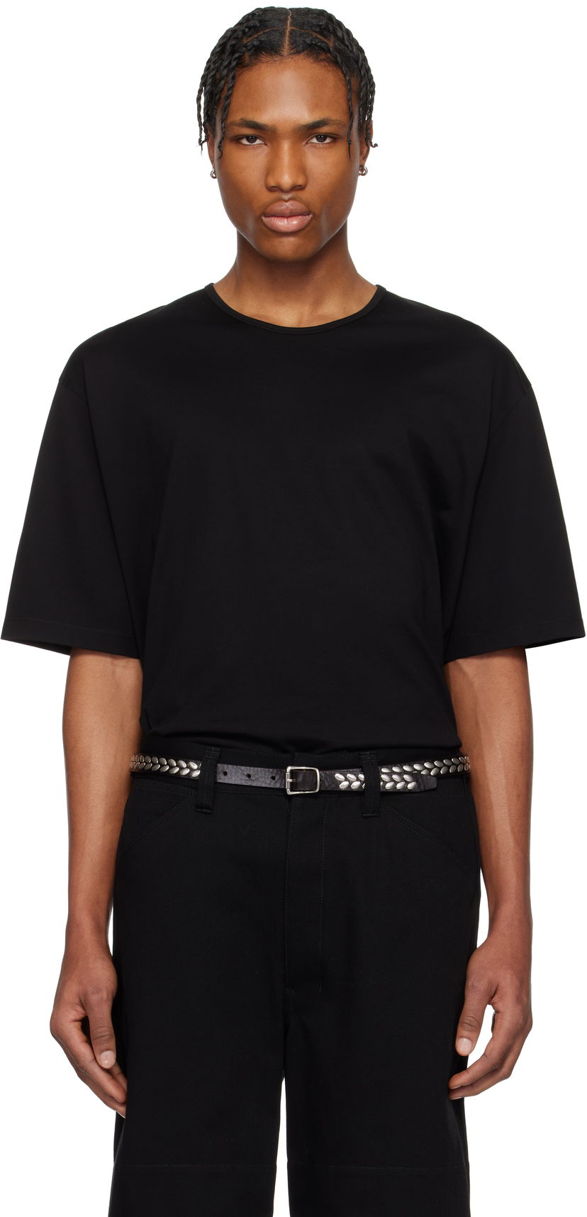 Majica LEMAIRE Lemaire Relaxed T-Shirt Črna | TO1335 LJ1018