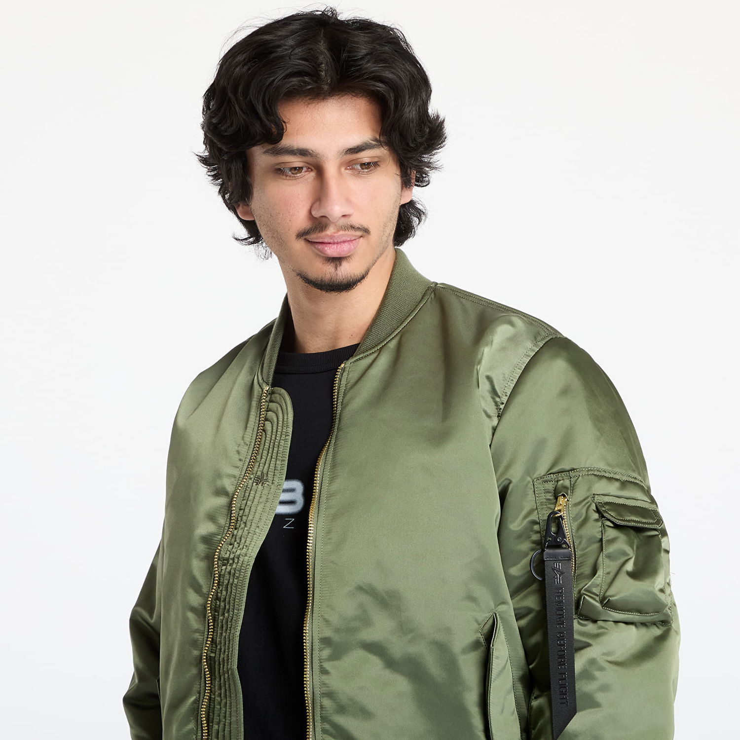 Bomber jakna Alpha Industries MA-1 Flight Bomber Jacket Zelena | 756111-01, 1