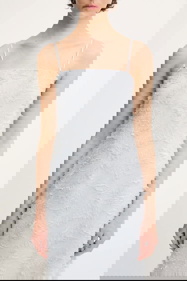 Obleke Samsoe Samsoe Samsoe Samsoe SALAZIO Maxi Dress Modra | F25200087, 3