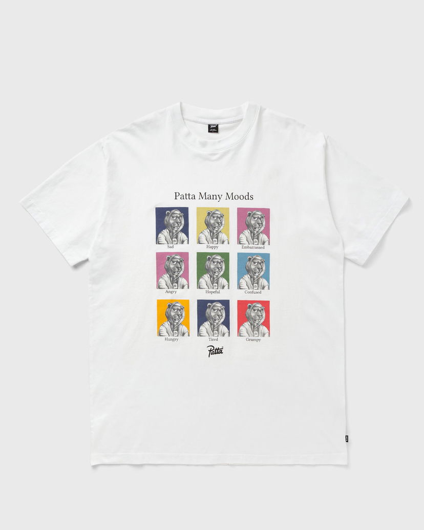 Majica Patta Many Moods Graphic T-Shirt Bela | POC-AW25-1000-290-0075-002