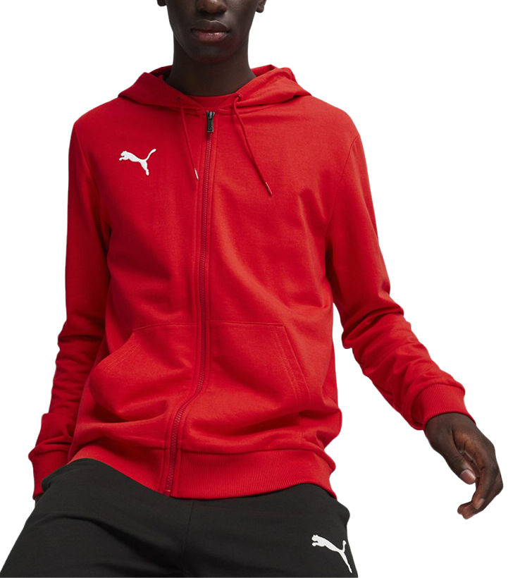 Pulover Puma Casuals Hooded Jacket Rdeča | 658595-01