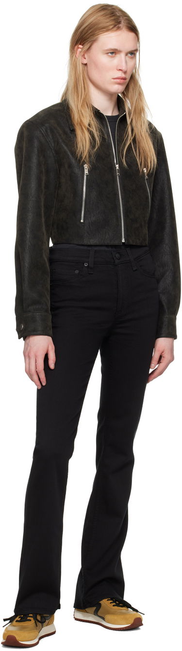 Kavbojke rag & bone Rag & Bone Peyton Bootcut Jeans Črna | WDD23S2928N5PE, 3