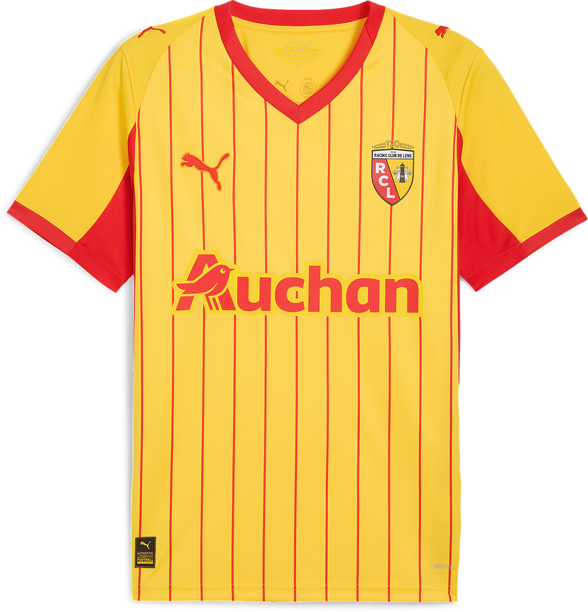 Dres Puma RC Lens Replica Home Jersey 2025/26 Rumena | 779728-01
