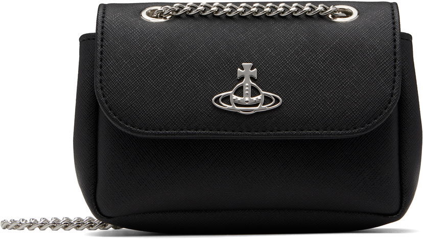 Torbica Vivienne Westwood Vivienne Westwood Small Chain Bag Črna | 5C01000CW-S0021-