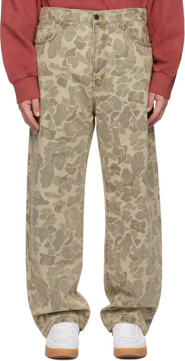 Kavbojke Carhartt WIP Duck Camo Landon Trousers Bež | I033755, 0