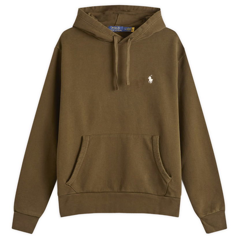 Pulover Polo by Ralph Lauren Polo Ralph Lauren Men's Loopback Hoodie in Dark Loden, Size Large | END. Clothing Rjava | 710916690021