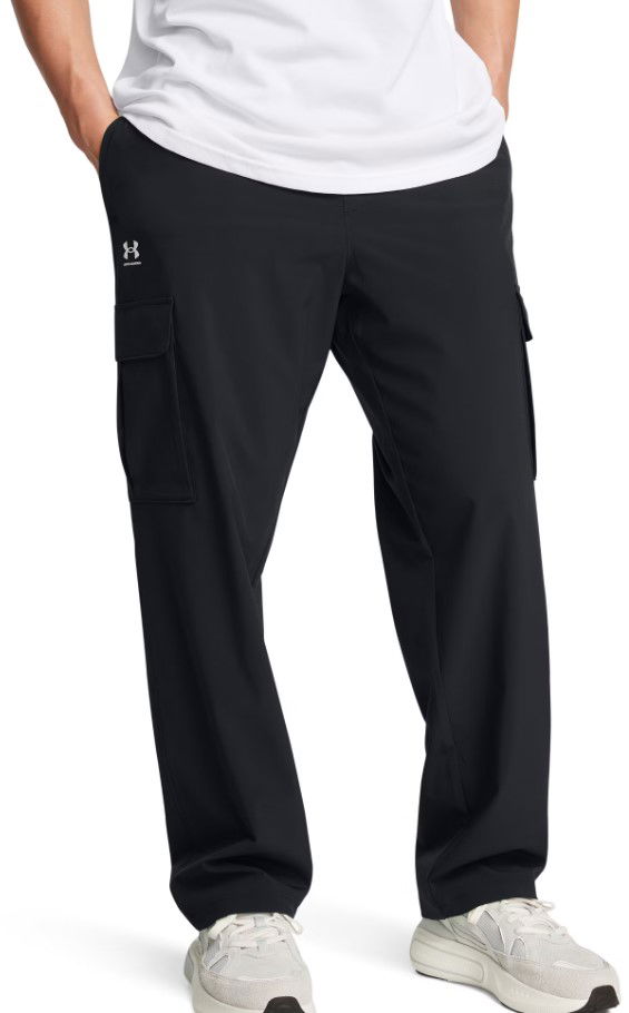 Cargo hlače Under Armour UA Vibe Woven Cargo Pants Črna | 1386558-001