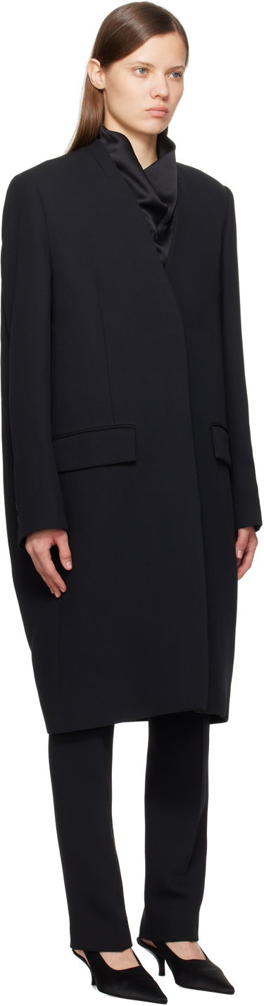Trenčkot TOTEME TOTEME Deep Pleat Coat Črna | 251-WRO4312-FB0336, 1