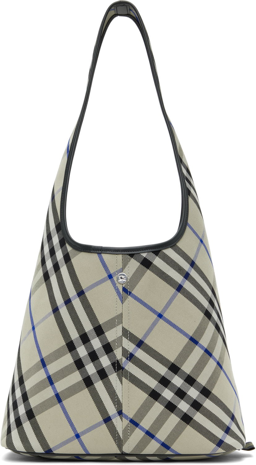 Torbica Burberry Burberry Small Check Shoulder Bag Bež | 8105767