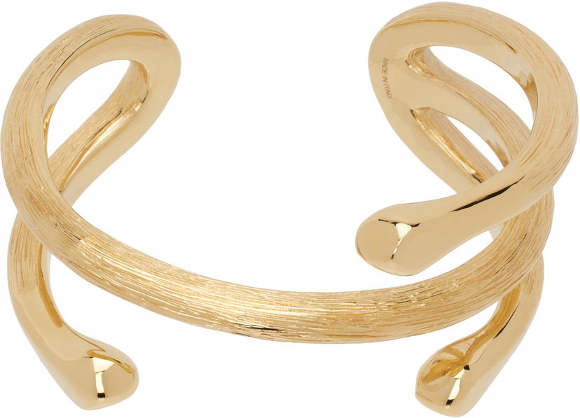 Prstan CHLOÉ Eclectic Gold Cuff Bracelet Kovinski | CHC25SFB46CB7