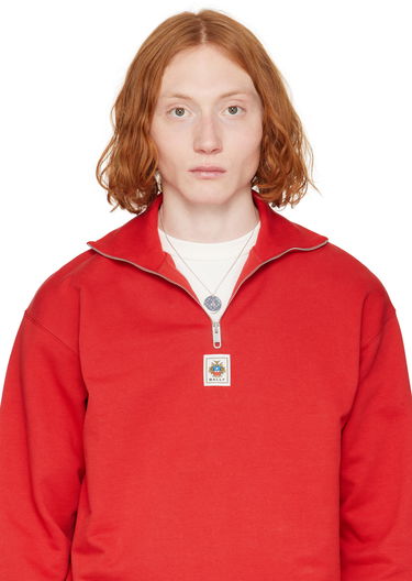 Ogrlica A.P.C. A.P.C. Eloi Perforated Disc Pendant Necklace Kovinski | MEAEC-M70868, 1