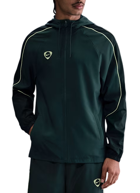 Vetrovka Nike Academy+ Hooded Repel Rain Jacket Zelena | hv3581-390