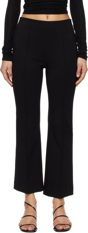 Hlače rag & bone Rag & Bone Irina Ponte Slim Fit Kick Flare Trousers Črna | WAC25S7003D803, 0