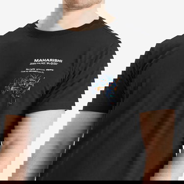 Majica Maharishi Maharishi x Basquait Year Of The Snake Graphic Tee Črna | 1466-BLK, 5