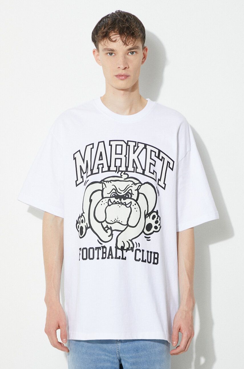 Majica MARKET T-Shirt With Print Bela | 399001776, 0